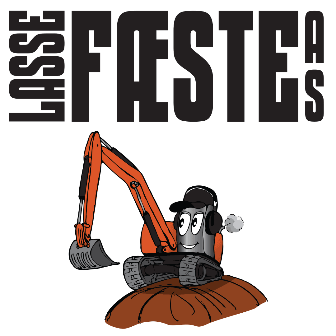 Logo design utviklet for Lasse Fæste AS